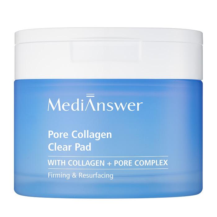 MediAnswer Vita Collagen Glow 140 мл / Pore Collagen Clear Pad 120 мл (80 подушечек)