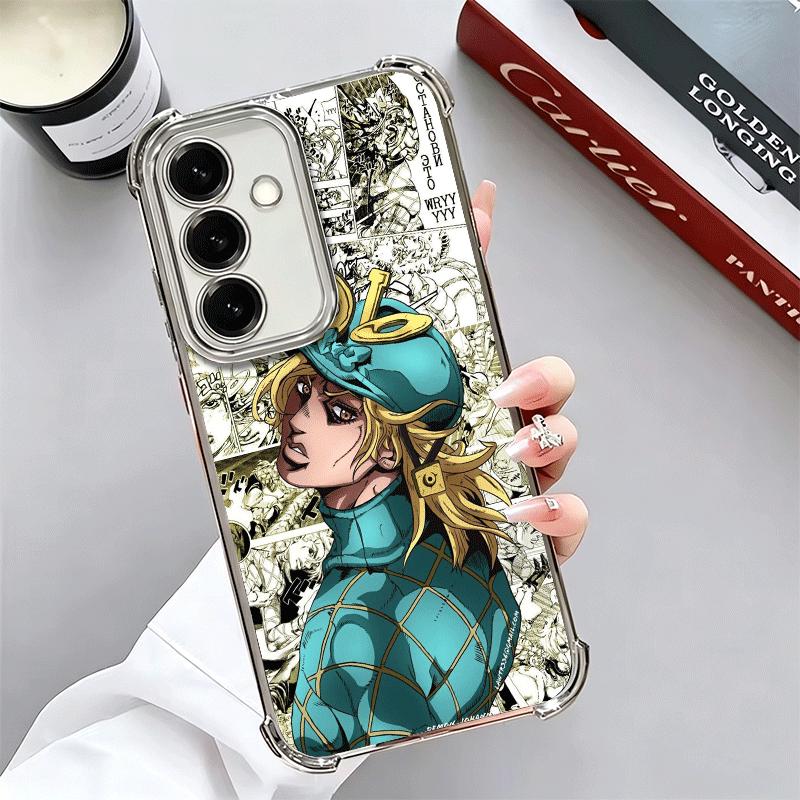 JoJo Adventure Дио Диего Брандо Мягкий чехол для телефона для Samsung A17 A27 A07 A37 A57 A16 A56 A15 A55 A14 A54 A13 A53 A26 A36 A25 A35