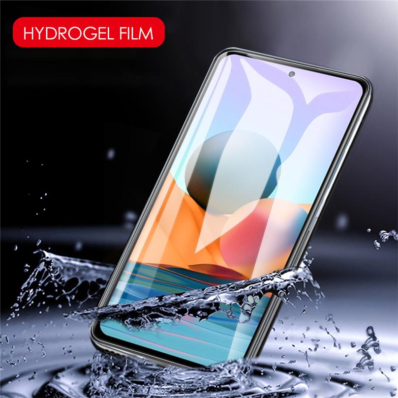 2PCS HD Hydrogel Film for iPhone Samsung Huawei Honor Xiaomi Redmi OPPO Realme Vivo OnePlus Phone Screen Protector Soft Full Cover