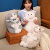 Игрушка-пищалка для кошки-тряпичной куклы, плюшевая игрушка, милое набивное животное, реалистичная кукла-котенок, подушка для сна ребенка, мягкие игрушки для детей, подарок для девочки
