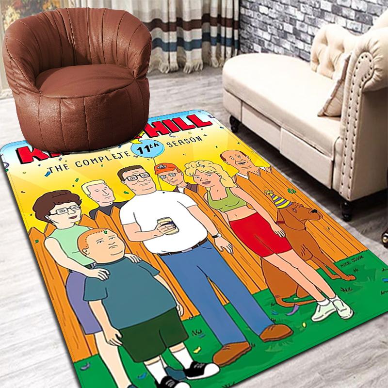 Family on the Mountain Peak Rug Floor Mat for Living Room or Bedroom Soft and Comfortable Carpet a Gift for Birthday and Holiday.PFF260912074