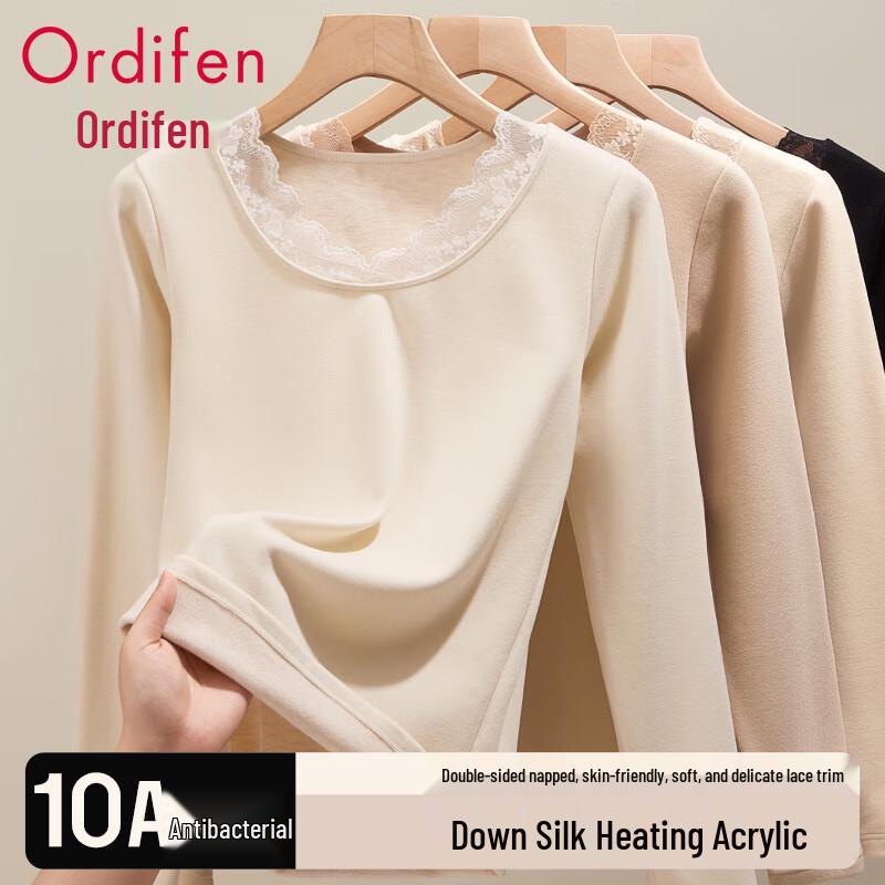 Oudifen Women's 10A Antibacterial Long Sleeve Base Layer Top