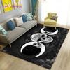 Ouija Tarot Witchcraft Gothic Area Rug,Carpet Rug for Living Room Bedroom Sofa Doormat Decoration,Kids Play Non-slip Floor Mat