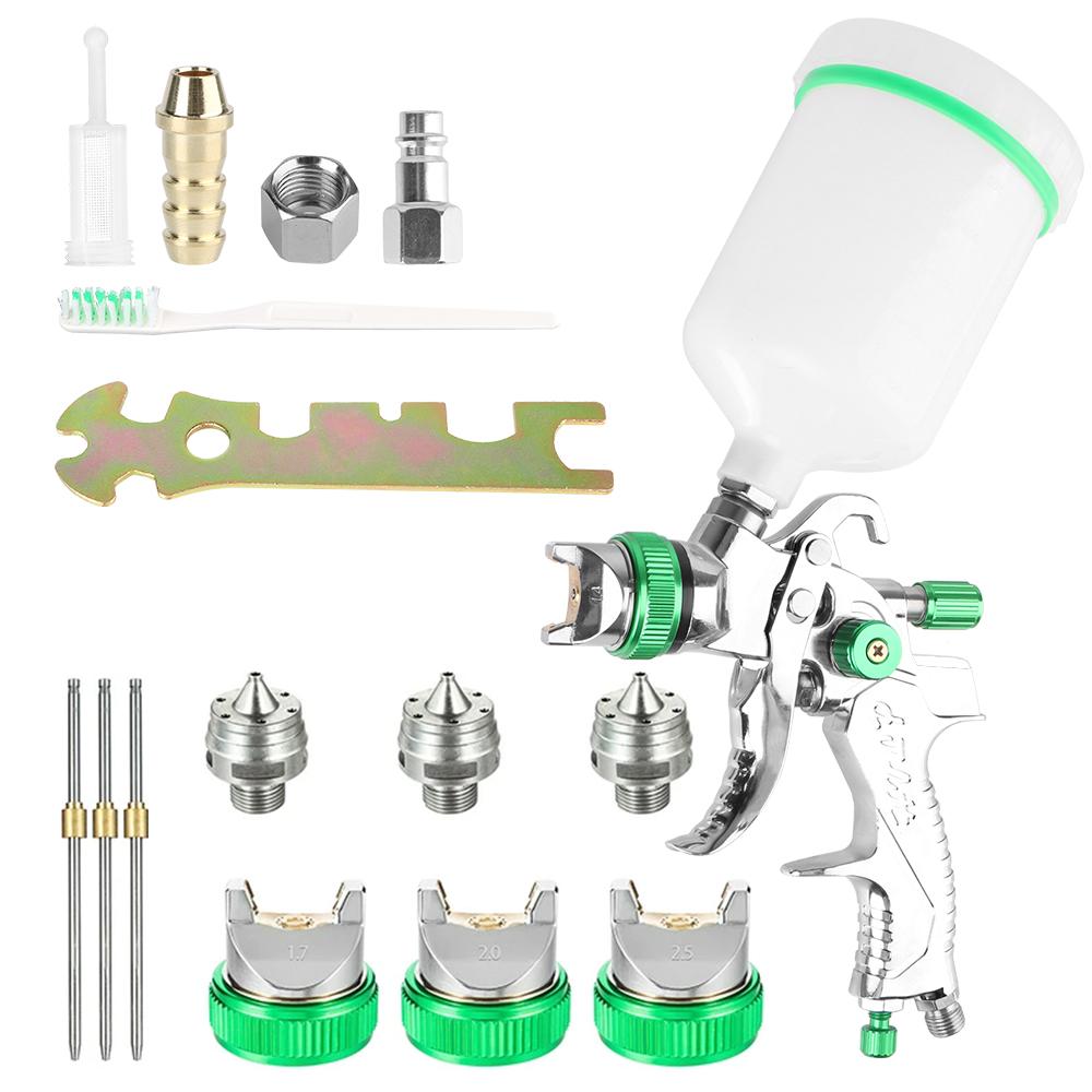 Ручка для ремонта листового металла, распылитель краски с высокой степенью распыления, пневматический распылитель, мини-автомобильный краскопульт, набор для покраски автомобилей, воздух