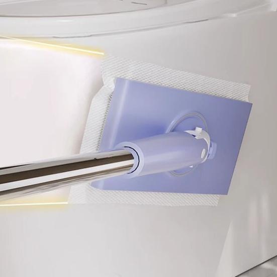 Полотенце для лица, маленькая швабра, вращающаяся на 360 градусов, микрофибровая головка, ленивая швабра без мытья, легкая