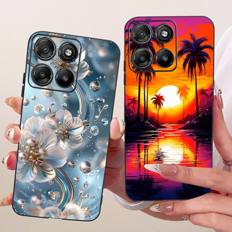For Moto G57 Power 5G Case Cover Fashion Butterfly Cute Cool Painted Soft Phone Casing For Motorola Moto G57 Power 5G Bumper