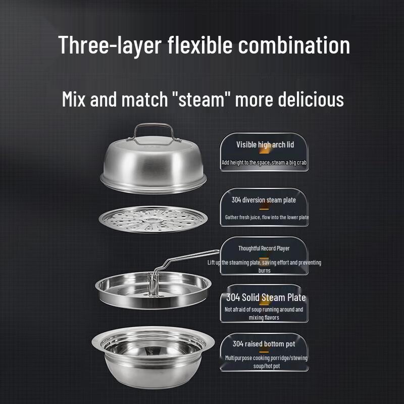 COOKER KING Пароварка-мультиварка цвета розового золота