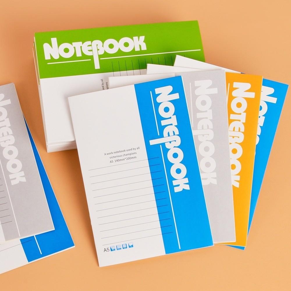Soft Cover Notepad Thick Lined School Stationery High Quality Hardcover  Students