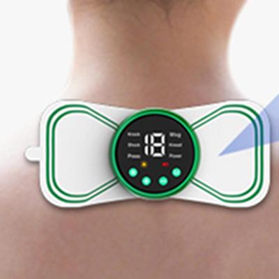 Электрический массажер для шеи, 19 уровней интенсивности, холодный компресс, шейный массажер для рук, ног, женщин, мужчин, для путешествий на открытом воздухе