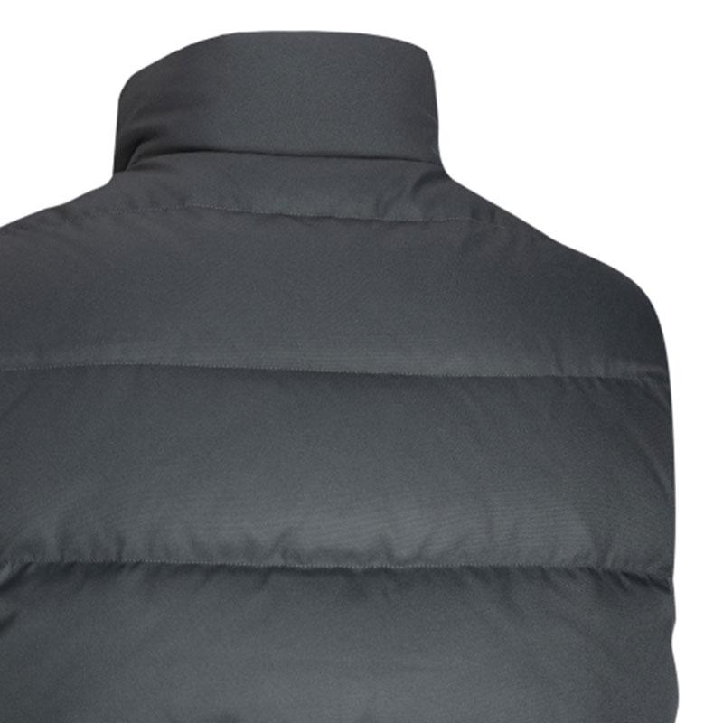 Under Armour Solid Color Loose Woven Lightweight Training Sports Down Vest Men Vests Gray 1342703-012