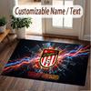 Custom Rug Southampton FC Pattern Print Name Text Soft Non‑Slip Floor Carpet for Home Indoor Decoration