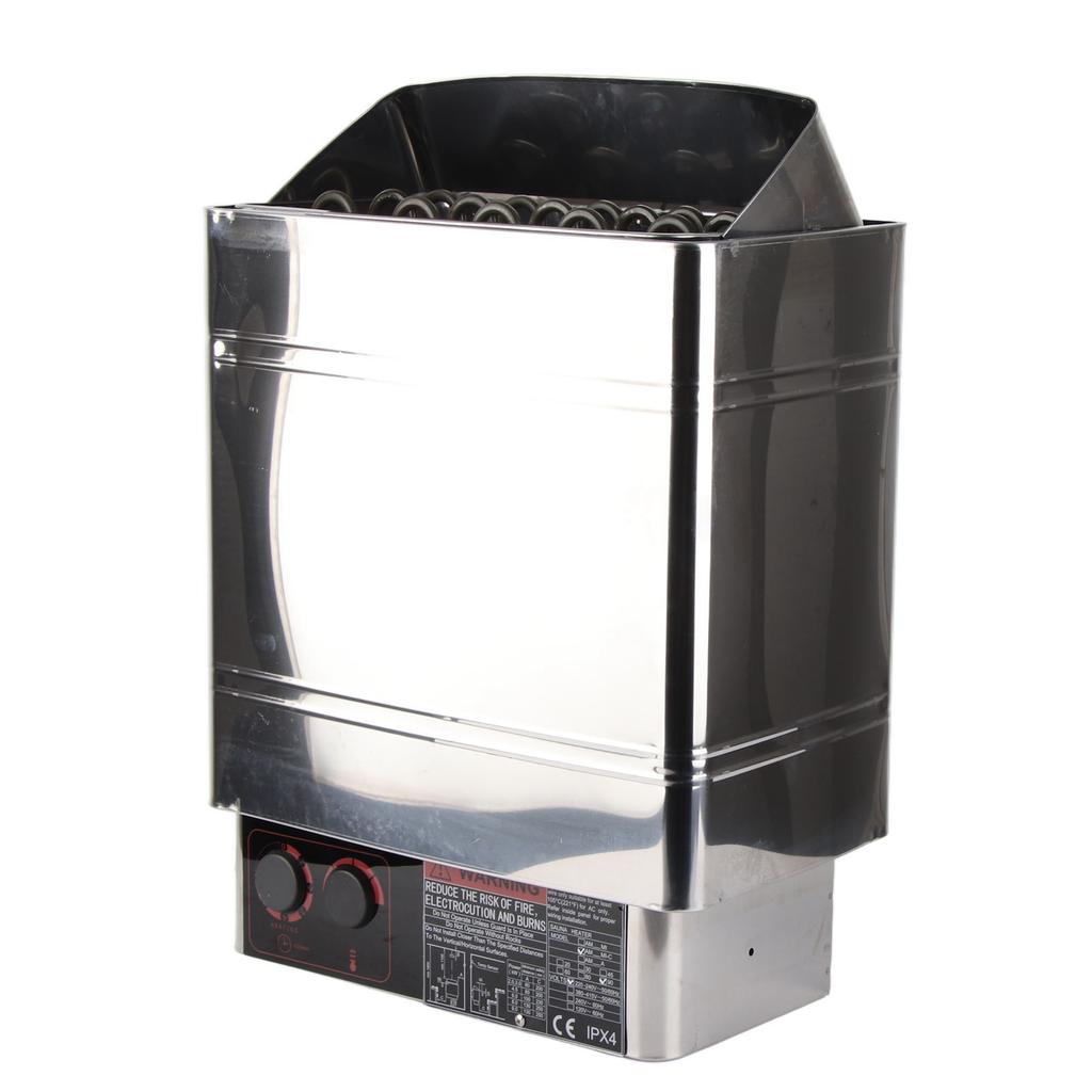 9 кВт печь для сауны из нержавеющей стали с защитным выключателем от высокой температуры с контроллером CON4 220 В