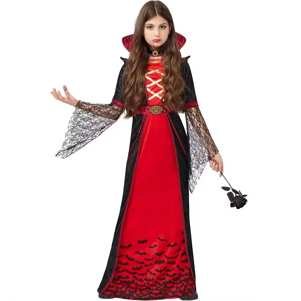 2026 Vampire Witch Cosplay Costume, Halloween Role Play Stage Performance Outfit