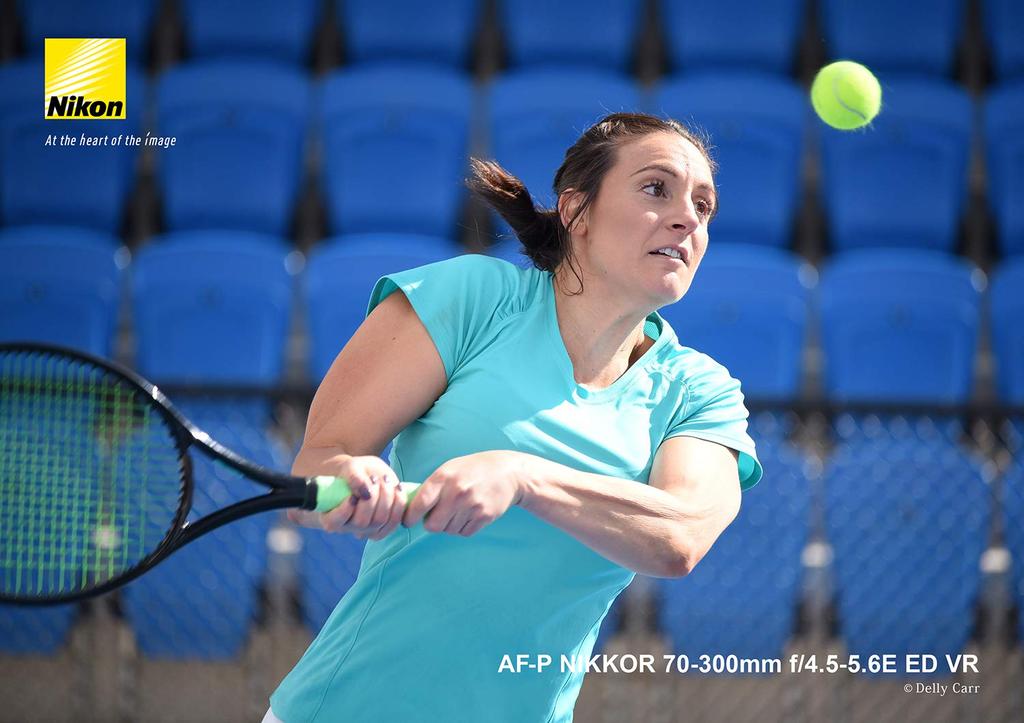 Nikon Телеобъектив с переменным фокусным расстоянием NIKKOR ED VR, совместимый с полноразмерными объективами AF-P 70–300 мм f/4,5–5,6E