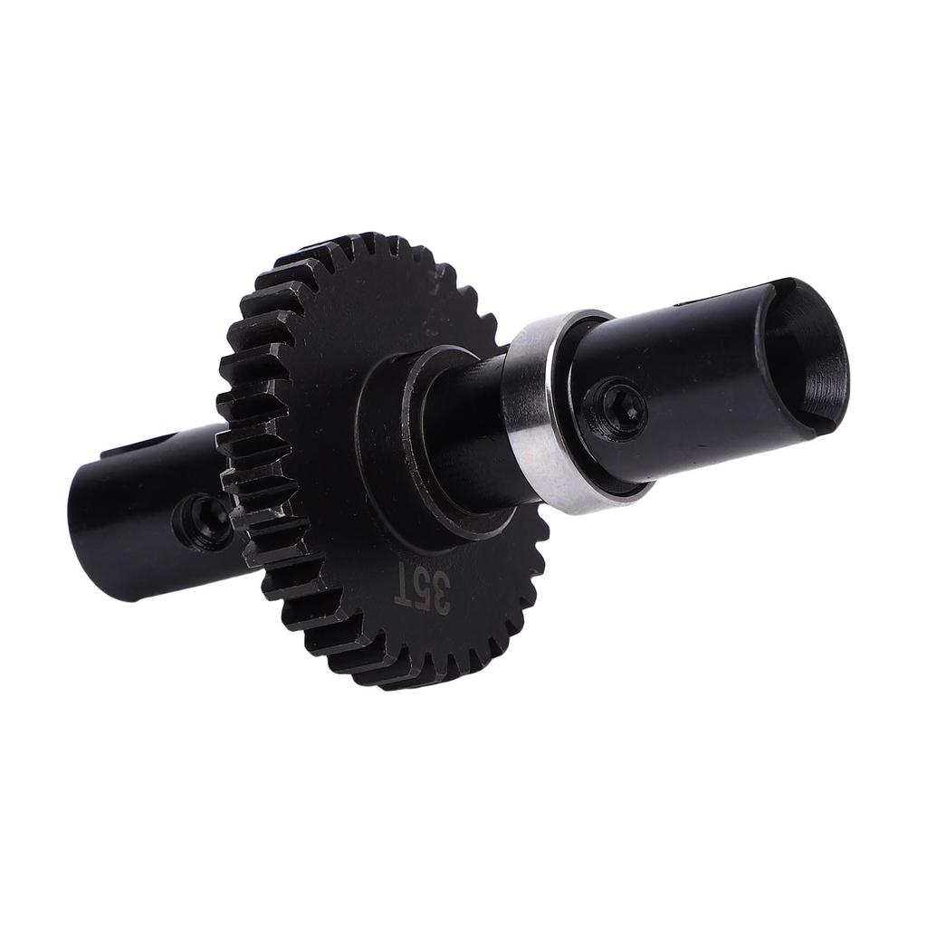 35T Center Differential Locker Gear Diff Spool Replacement for ARRMA 1 7 6s INFRACTION TYPHON Aluminum Alloy Black