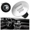 OEM Style Start Button Engine Stop Switch for Mercedes Benz, Car Push Seamless Fit Starter Switch, Button, Replacement Accessory Metal Panel Butto