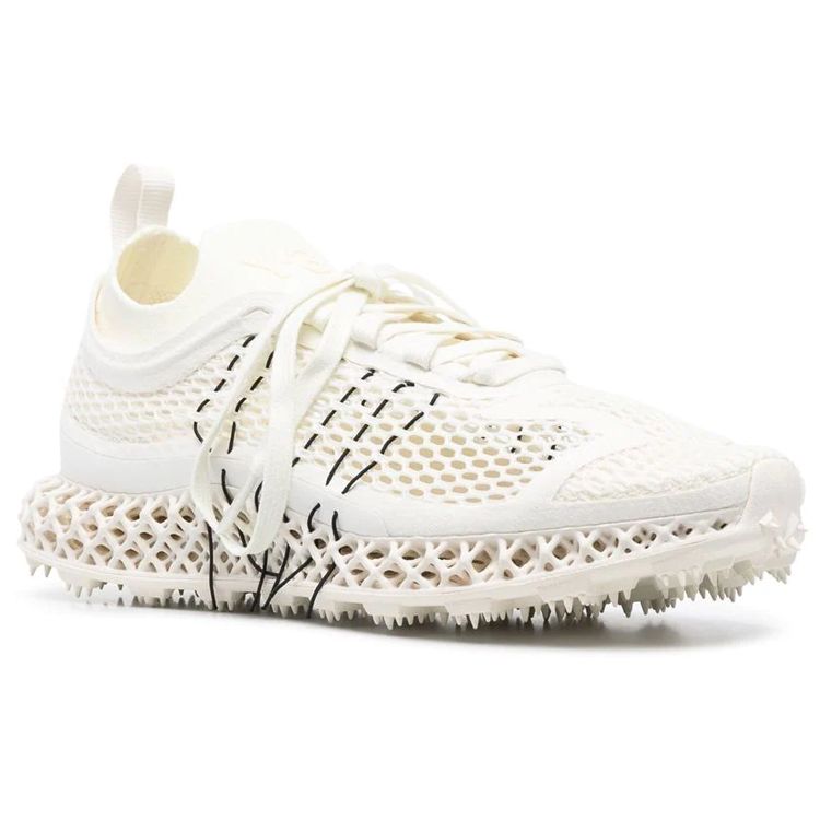 Adidas Кроссовки унисекс Y-3 Runner 4D Halo Off White Кремово-черные IE4854