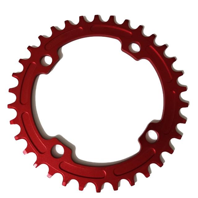 104bcd Alloy Circular Narrow Wide Chain Wheel MTB Mountain Bike 32T 34T 36T 38T Crank Set Sprocket