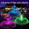 LED Solar Jellyfish Lamp: Seven-Color Stainless Steel Waterproof Outdoor Garden Light