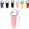 With Carrying Handle Anti-Hot Cup Sleeve Neoprene Tumbler Carrier Water Bottle Holder  Sports
