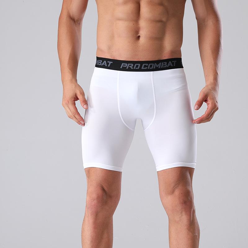 Мужские компрессионные шорты для бега - Высокоэластичные, быстросохнущие, баскетбольный базовый слой, фитнес-экипировка