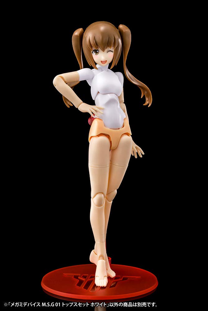 Kotobukiya Megami Device 01 Верхний набор 20 мм в масштабе пластиковый набор для сборки M.S.G Белый, Прибл.. длина, 1/1