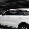 Для Kia Sorento MQ4 2021-2026 10 шт. ABS Декоративная полоска на окно автомобиля Кнопка Накладка на боковую панель Отделка Декоративная полоска на окно стойки D