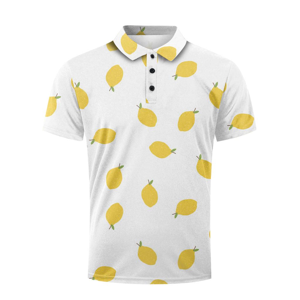 Мужская летняя дышащая рубашка с короткими рукавами и культурой отдыха