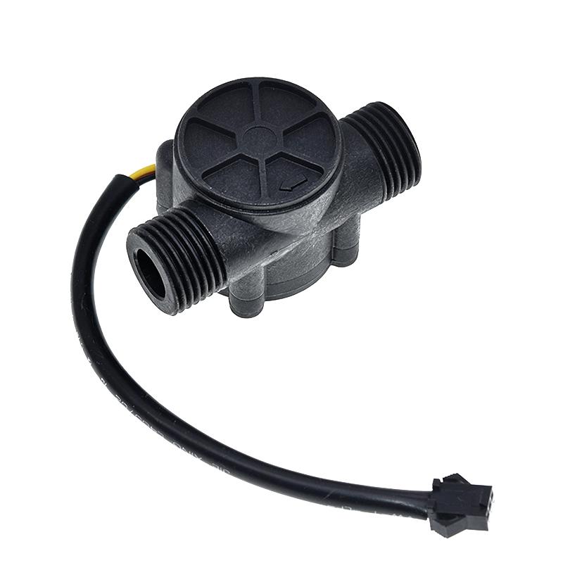Water Flow Sensor Dc 5-18V Flowmeter Hall Flow Sensor Water Control Liquid Flow Sensor Switch 1-30L/Min 2.0Mpa Yf-S201
