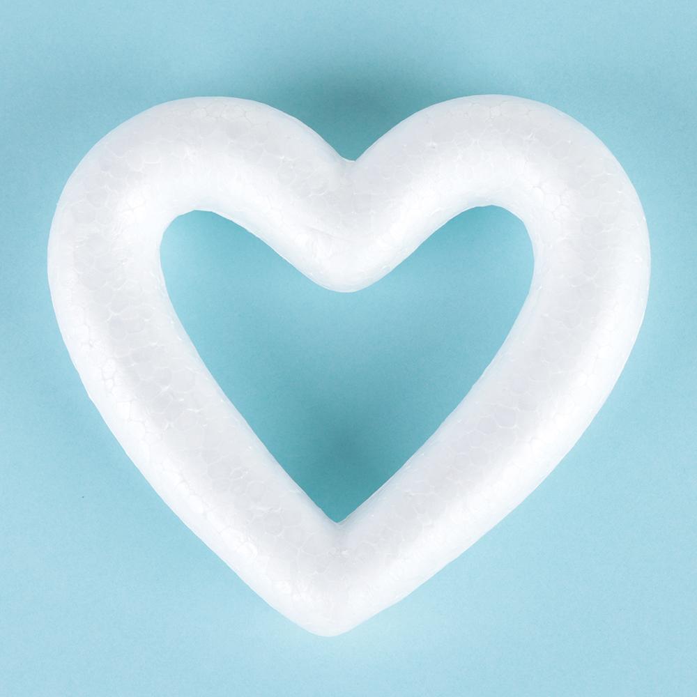 Decor Modelling Polystyrene White Craft Balls Party Decoration Valentine's Day Heart Foam Mould