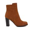 Brown Wine Red Women Ankle Boots High Heel Small Big Size 47