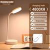 Led Desk Lamp 3 Levels Dimmable Usb Rechargeable Battery Powered Portable Touch Table Light Eye Protection For Bedroom Bedside