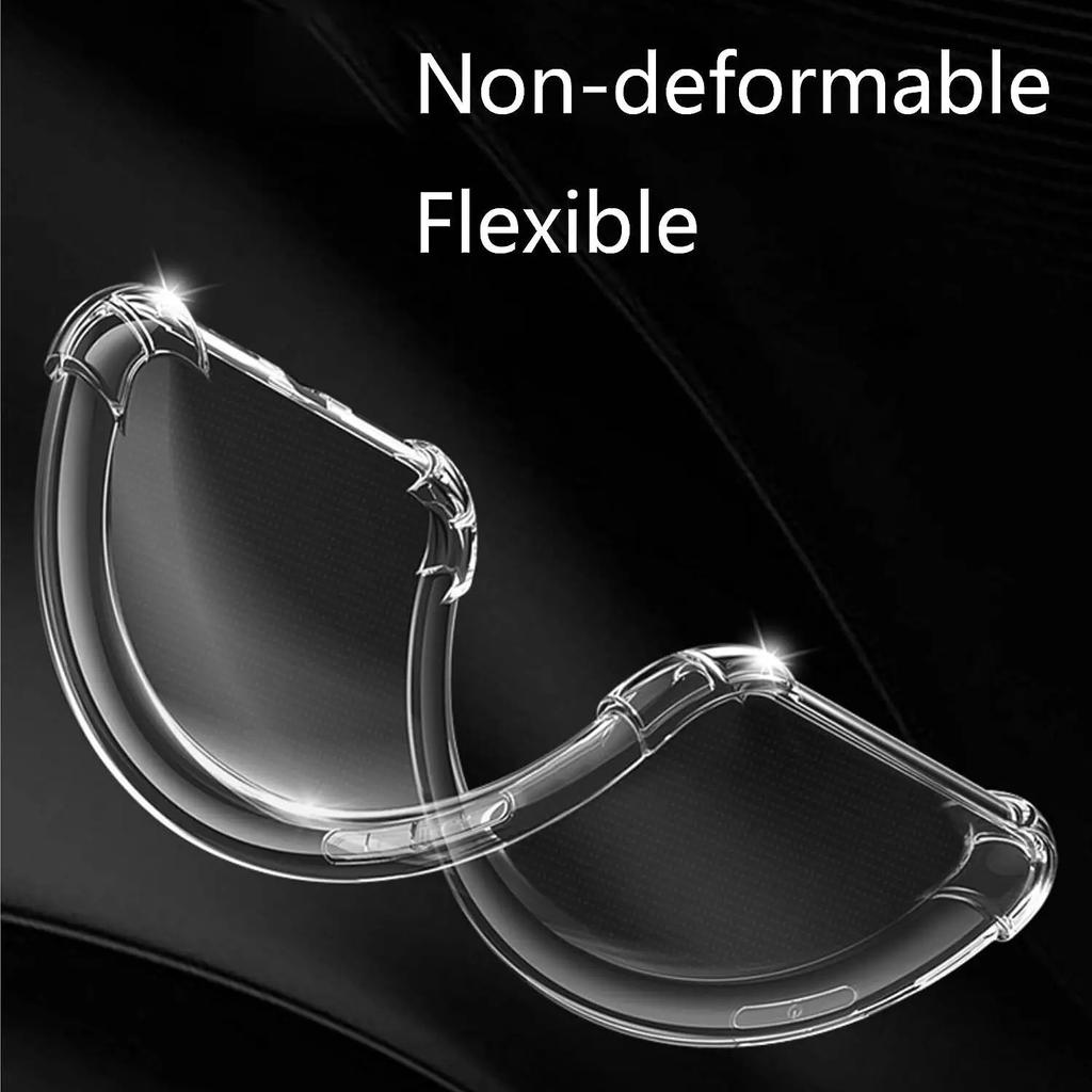 Мягкий прозрачный чехол для телефона TPU Nothing Phone 2 1 5G, ударопрочный защитный чехол Airbag, прозрачный чехол, чехол, Fundas