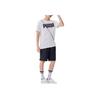Puma Letter Round Neck Breathable Comfortable Casual Sports Short Sleeve T-Shirt Men T-Shirts White 671259-02