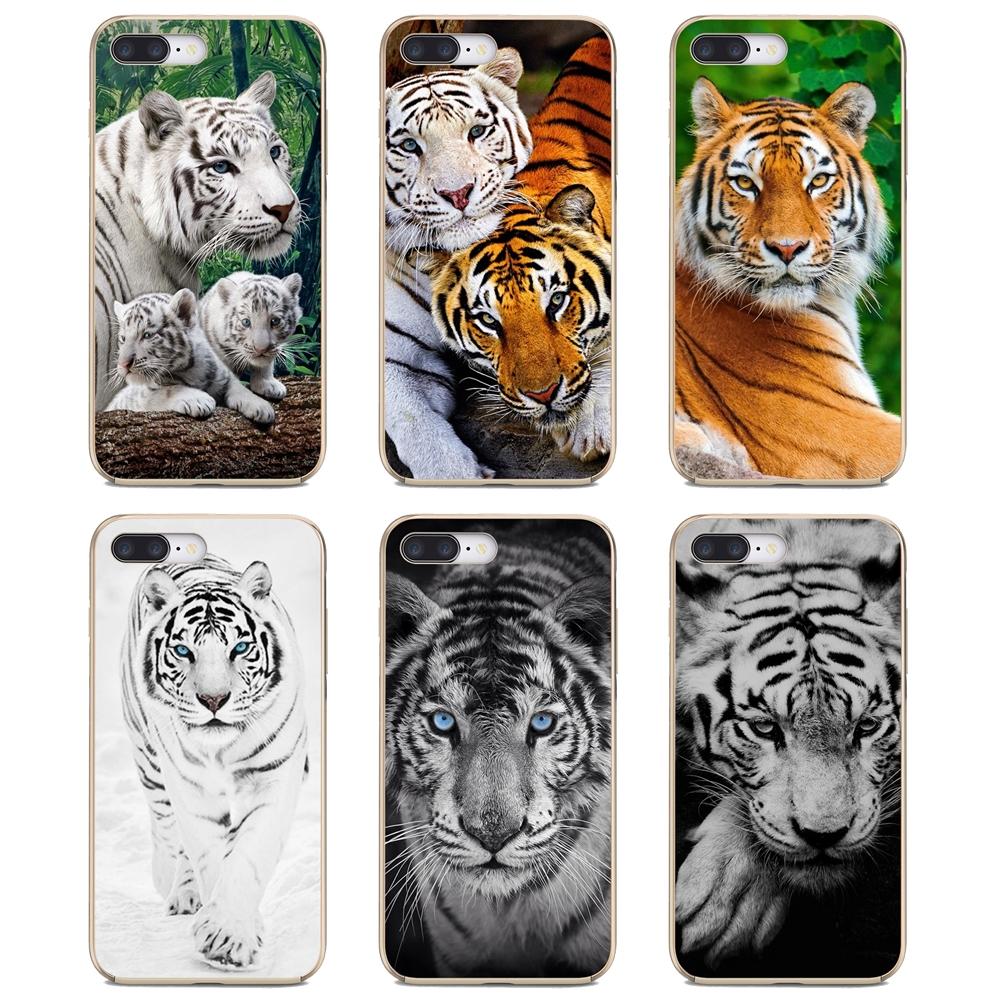 Для Motorola Moto G G2 G3 X4 E4 E5 G5 G5S G6 Z Z2 Z3 C Play Plus 3D Black Tiger Blue Eyes HD Прозрачный мягкий чехол из кожи