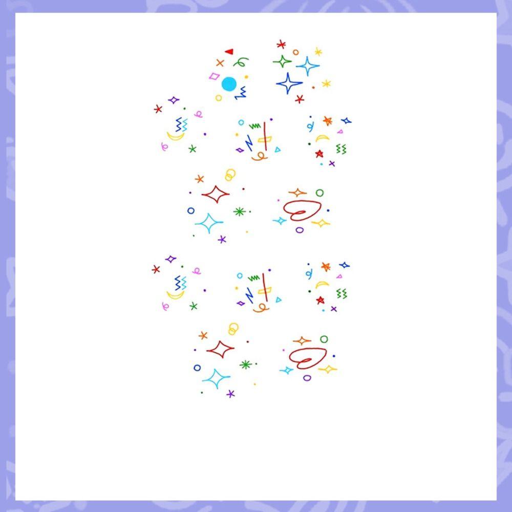 Temporary Tattoos Makeup Face Stickers Butterfly Tattoo Sticker Sweet Face Tattoo  Women