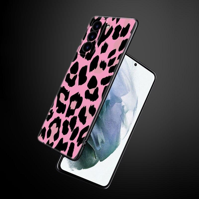 Модный чехол для телефона с тигровым леопардовым принтом и пантерой для Samsung Galaxy S22 Pro S21 S20 Ultra FE S10 Lite 5G S10E S9 S8 Plus