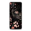 Милый Чехол для Телефона с Кошкой Для Xiaomi 15 14 13 12 Lite 14T 13T 12T Pro Poco X7 X6 X5 X4 X3 NFC F7 Ultra F6 Pro Мягкий Чехол