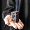 Square Vertical Incense Burner Small Alloy Incense Holder Indoor Aromatherapy Home Ornament Chinese Incense Burners