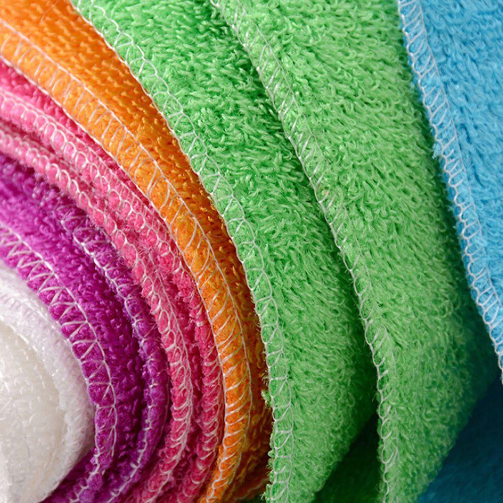 1/5 шт. Волшебная антижировая бамбуковая фибра, мочалка, кухонное полотенце, чистящие тряпки, полотенце для мытья