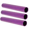 3PCS Competition Relay Baton Bright Color Hollow Carved Aluminum Alloy Relay Baton Track for