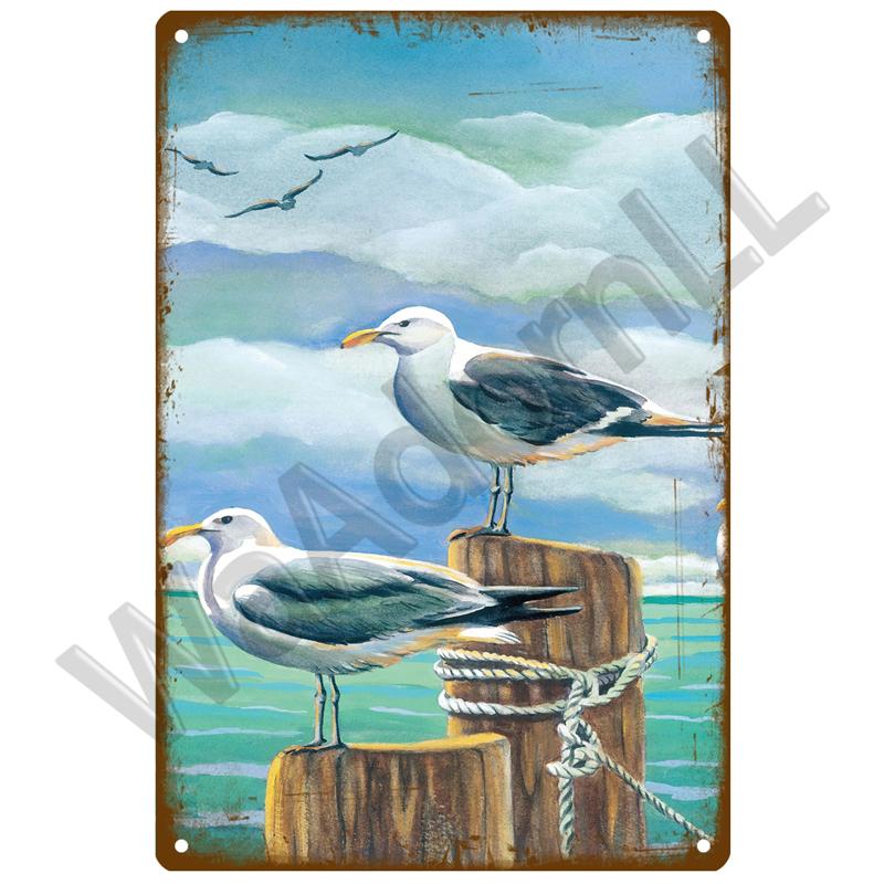 Пляжная жестяная табличка, металлическая табличка, винтажная летняя металлическая настенная табличка, пляжный декор для пляжного бара, пляжного домика, приморская декоративная тарелка