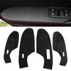 Car Interior Door Armrest Panel Cover, PU Leather, Color: As Shown, for Volkswagen.