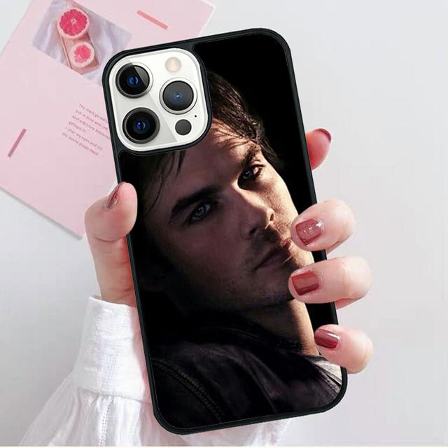 Чехол для телефона Ian Somerhalder Дневники вампира tvd для iPhone 17 Air 16 15 14 13 11 12 Pro Max Plus Shell Coque