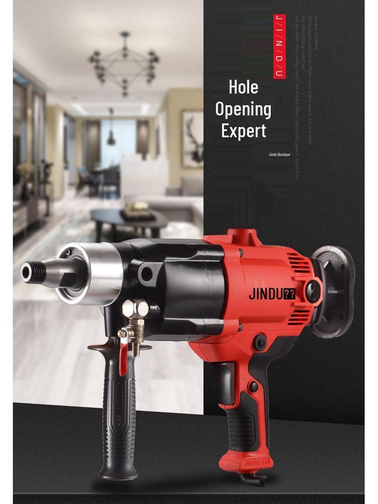 Dual-Use High-Power Handheld & Desktop Concrete Core Drill Machine with Water & Electricity Options