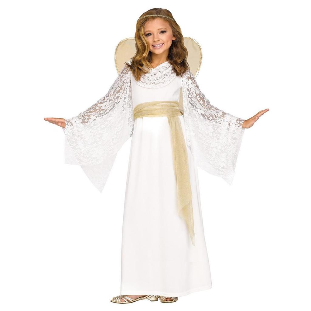Nativity Scene Angel Costume Dress 110/120cm