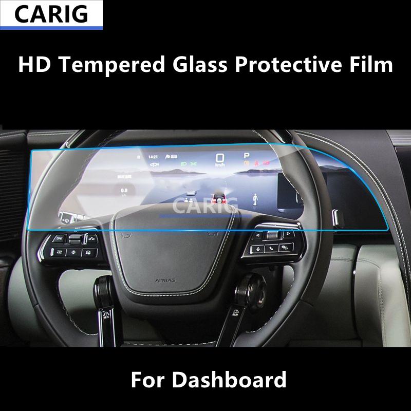 For BYD YANGWANG U8 23-26 Dashboard,Navigation Screen HD Tempered Glass Protective Film Anti-scratch Accessories Refit