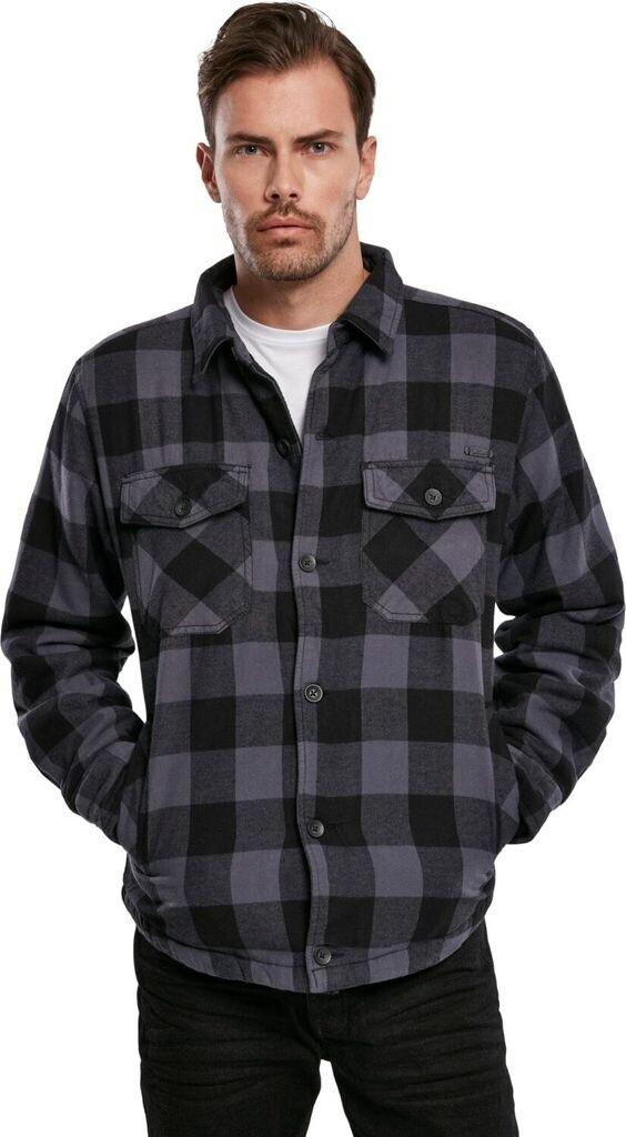Зимняя куртка Brandit Lumberjacket (9478) black/grey
