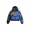 2026 Oversized Hooded Zip-Up Sweatshirt Men Women Streetwear Casual Graphic Print Pullover