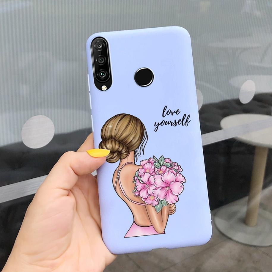 Honor 20S Case For Honor 20 Lite MAR-LX1H Phone Cover 6.15" Cartoon Painted Shockproof Bumper For Honor20S 20Lite Russian Fundas